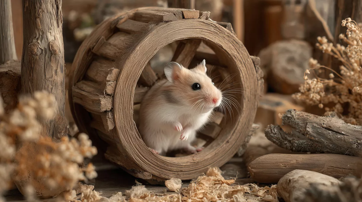 Entkomme dem Hamsterrad