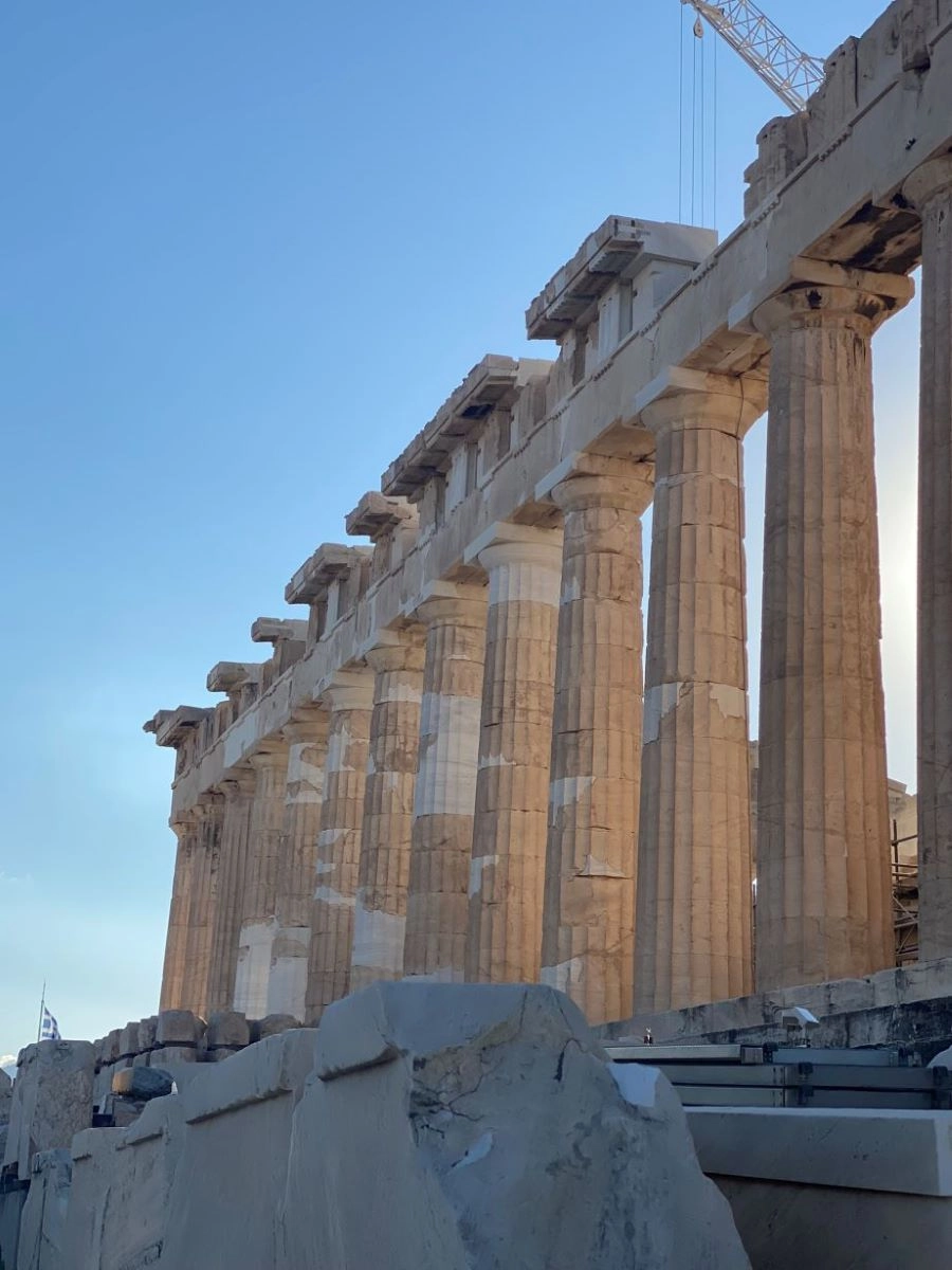 Säulen des Parthenon 