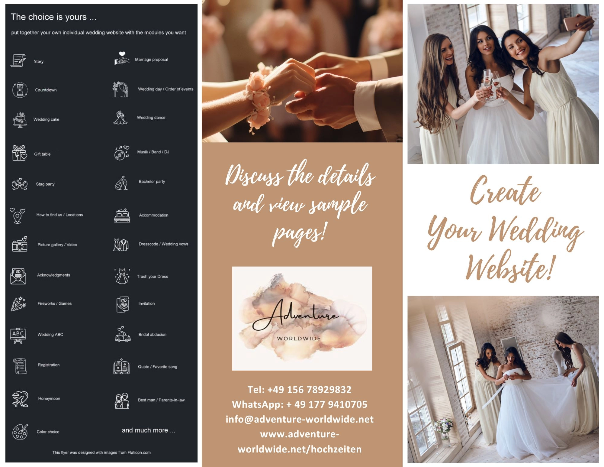 Brochure Wedding Page Brochure Wedding Page