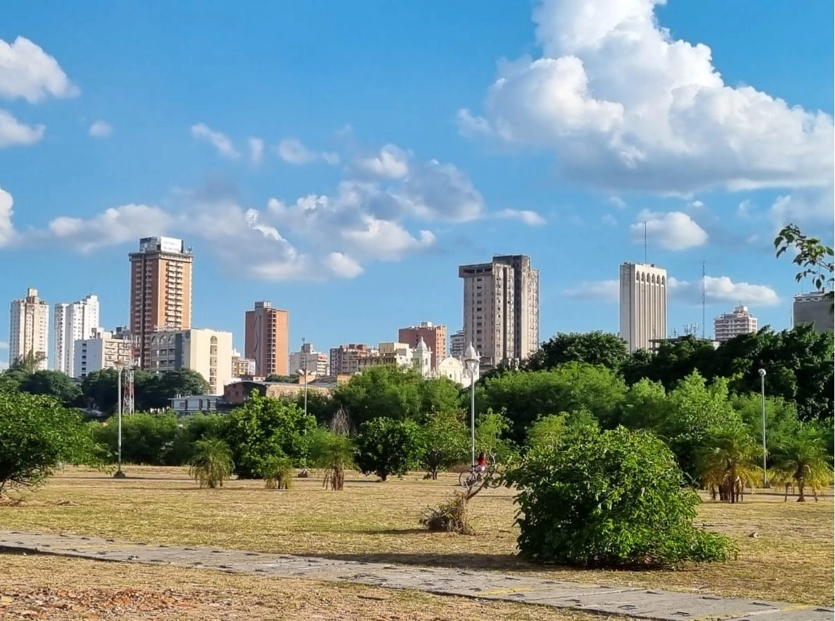 Blick auf die Stadt