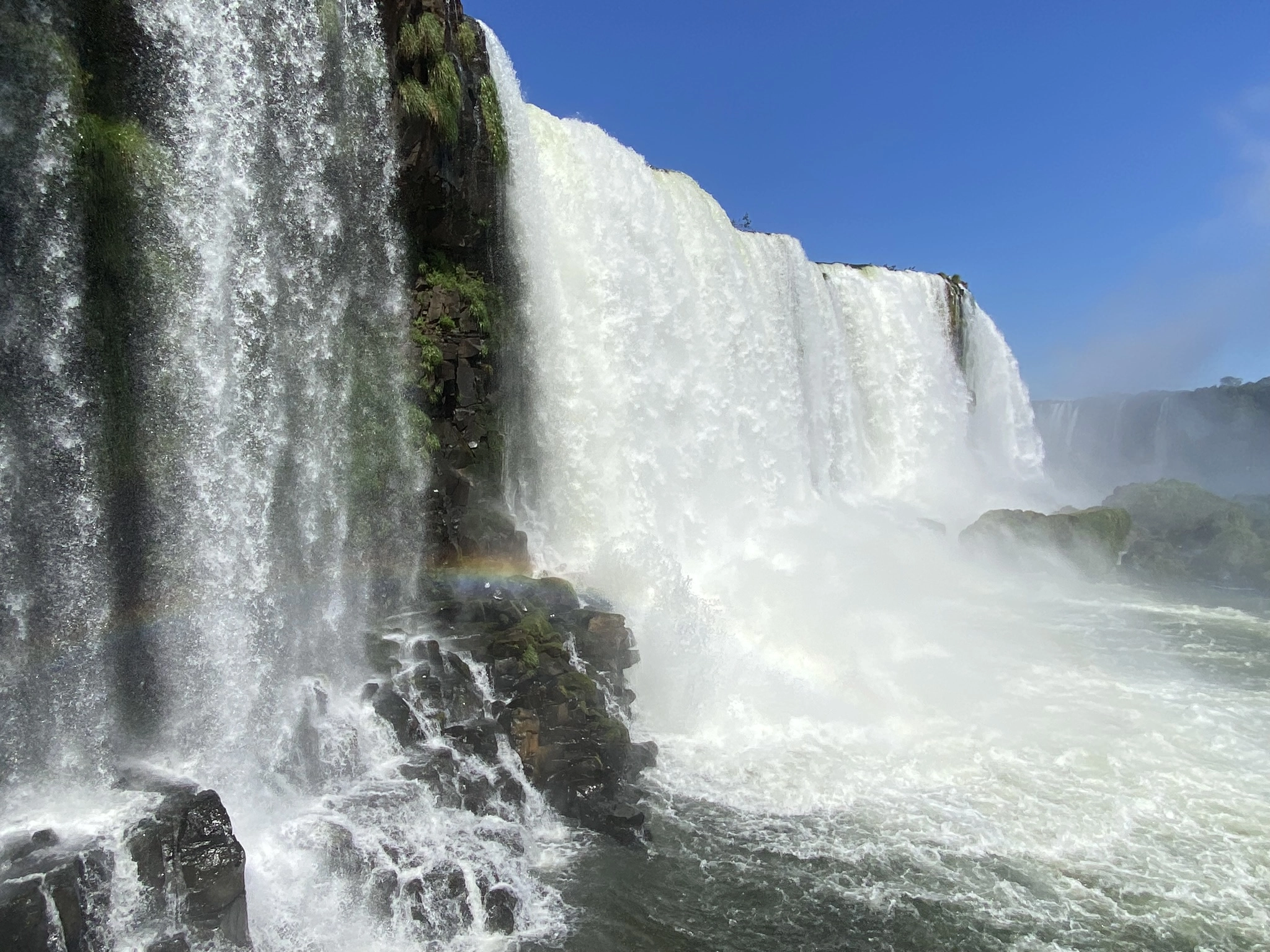 majestätische Wasserwand