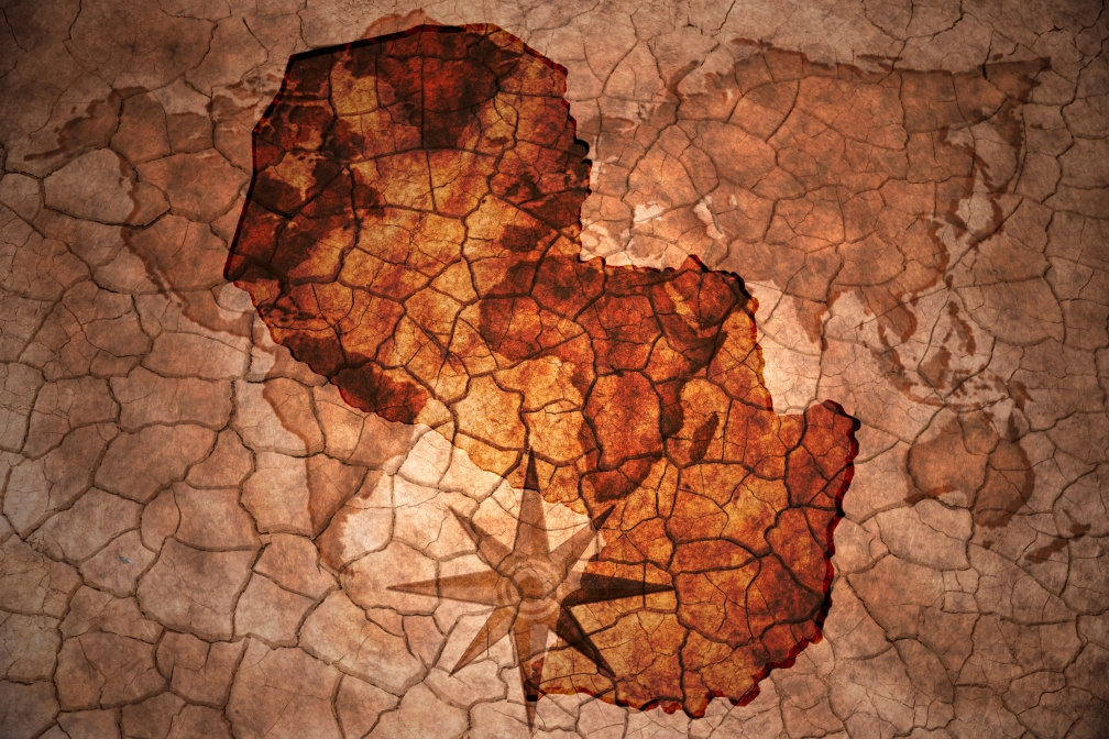 Mapa de Paraguay