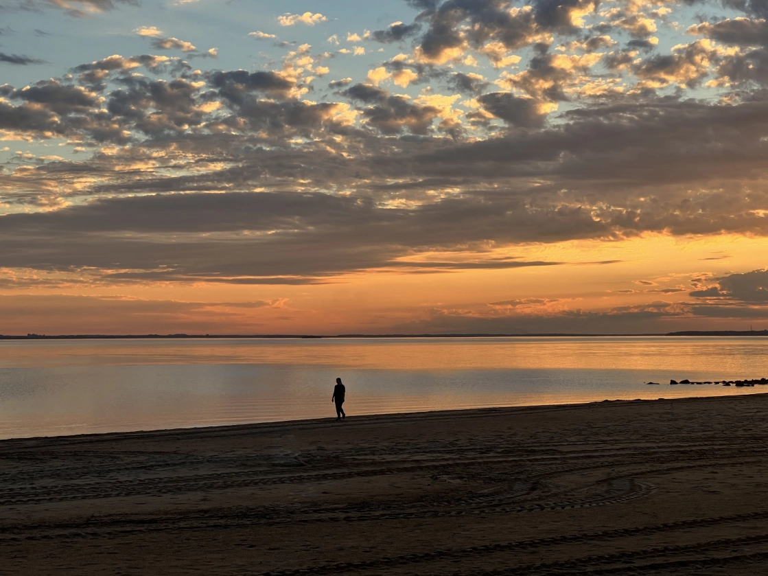einsamer Strand